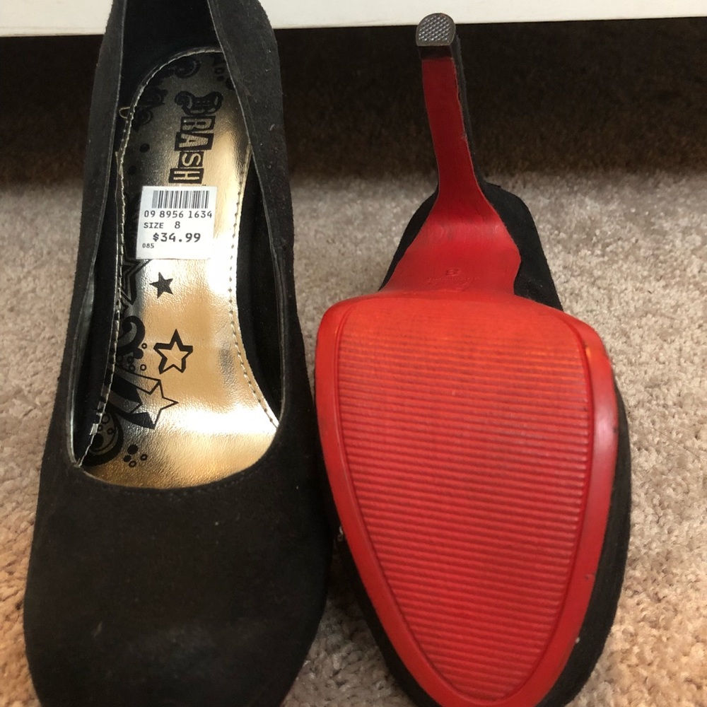 Black heels